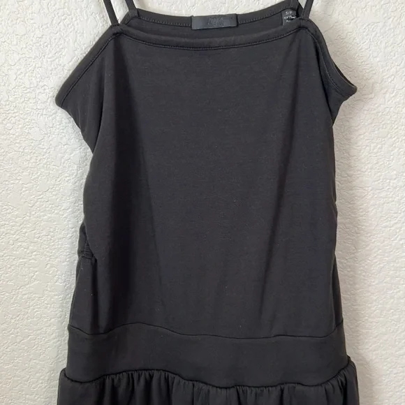 ATM Anthony Thomas Melillo Ruched Cotton Blend Jogger Jumpsuit In Black Size S - Picture 4 of 10